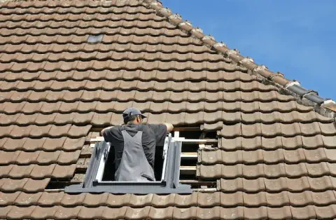 Pose de velux - Rosnay